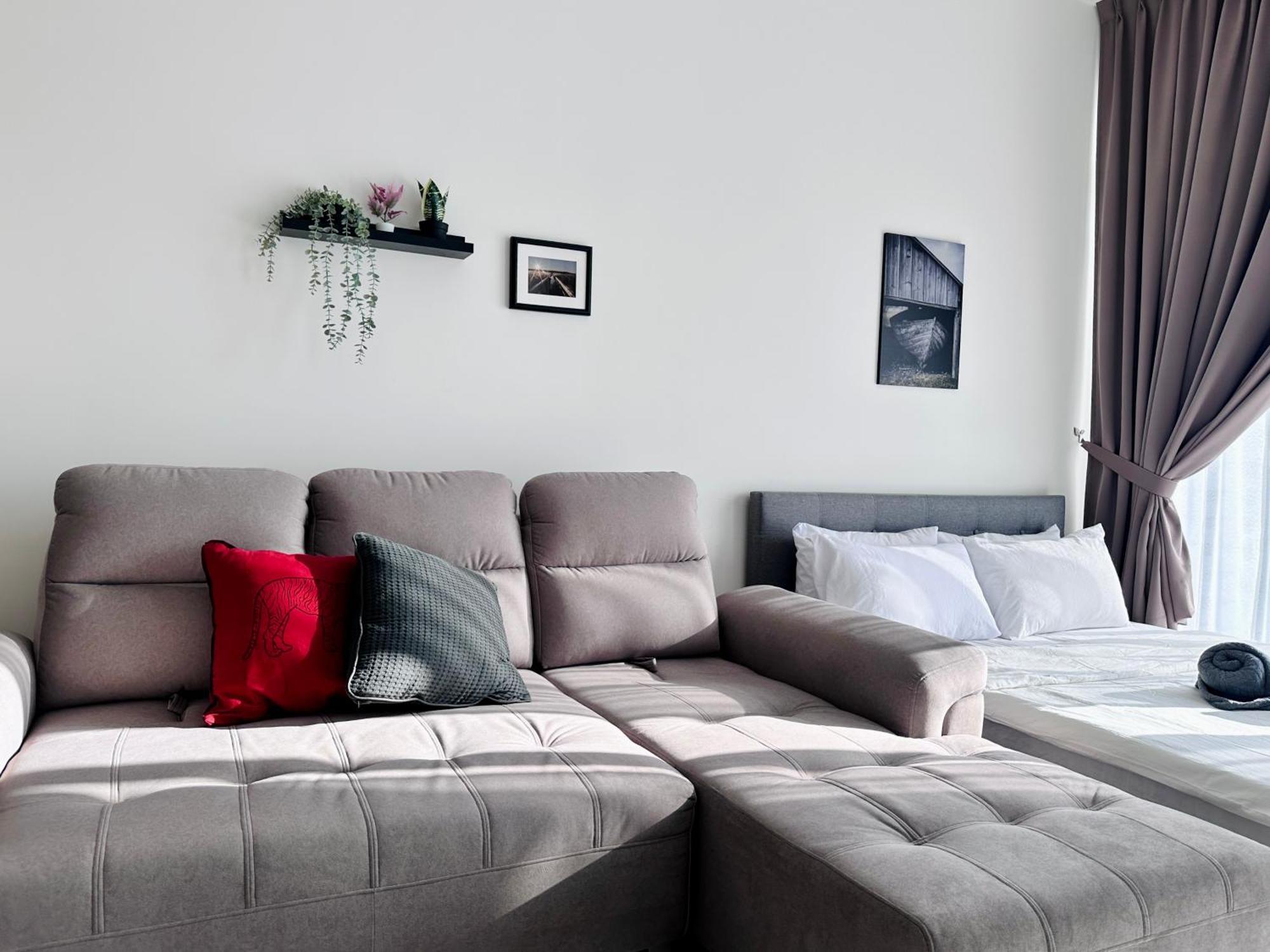 New 2Br Georgetown Warm And Lovely Homestay 10Pax-无敌美景两房民宿 Beacon Executive Suite Eksteriør bilde